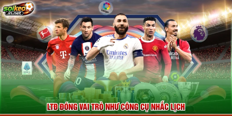 LTĐ đóng vai trò như công cụ nhắc lịch