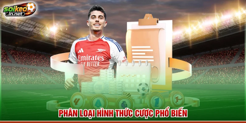 Phân loại hình thức cược phổ biến