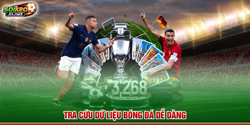 Tra cứu dữ liệu bóng đá dễ dàng